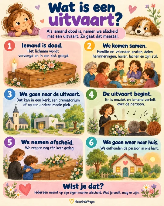 Plaat bij de vraag: Wat is een uitvaart?